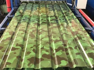 Профлист С20 0.6 мм Камуфляж 1 - в «Монолит-Металлопрокат».