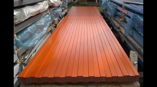 Профлист С21 0.95 мм RAL 2004 Оранжевый