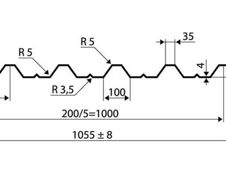 Профлист С8 0.4 мм RAL 1018 Цинково-Желтый 2 - в «Монолит-Металлопрокат».