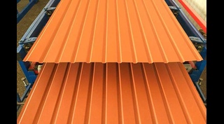 Профлист НС44 0.8 мм RAL 8004 Терракота