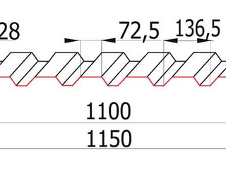 Профлист С8 0.35 мм RAL 9003 Сигнальный Белый 2 - в «Монолит-Металлопрокат».