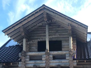 Металлочерепица Металл-Профиль Монтерроса-ML 0,5 PURMAN® RR 32 Темно-коричневый 6 - в «Монолит-Металлопрокат».