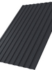 Профлист С8 0.4 мм RAL 7024 Мокрый Асфальт Двухсторонний - в «Монолит-Металлопрокат».